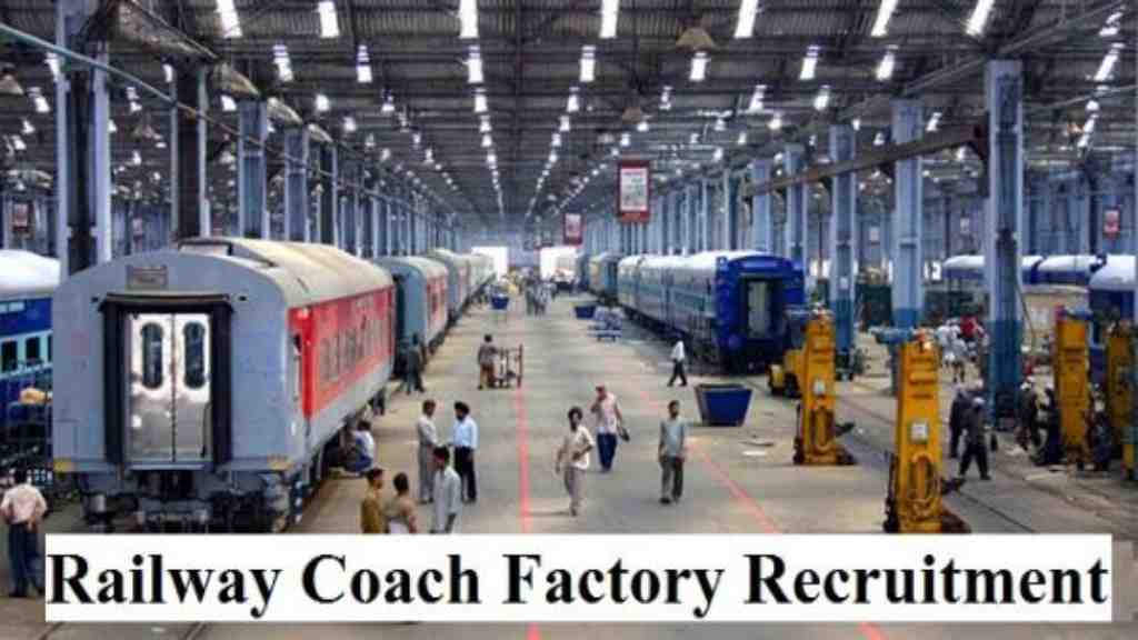 Integral coach factory chennai jobs