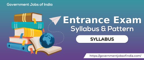 Entrance Exam Syllabus