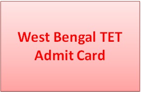 WB TET Admit Card