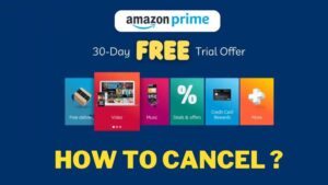 Cancel Amazon Prime membership